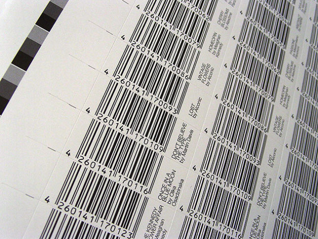 Barcode stickers