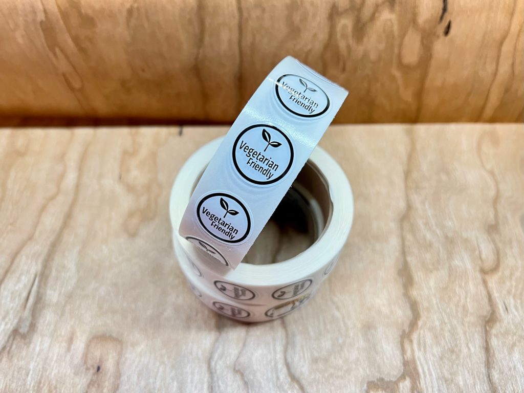 Offset Sticker Roll Stickers on a Roll - PrintPrint.ca Vancouver Printing