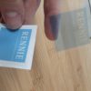 Clear vinyl stickers