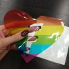 Clear vinyl stickers