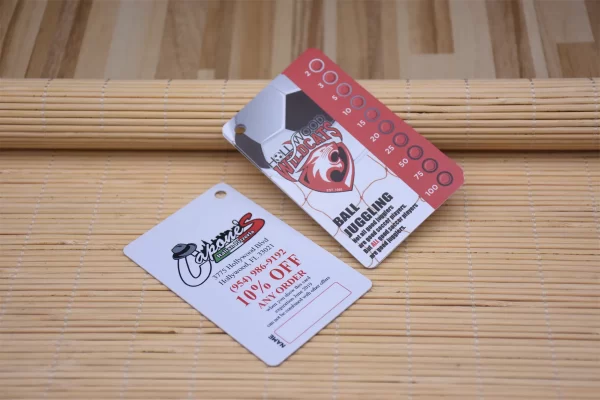Plastic Amusement Park Cards