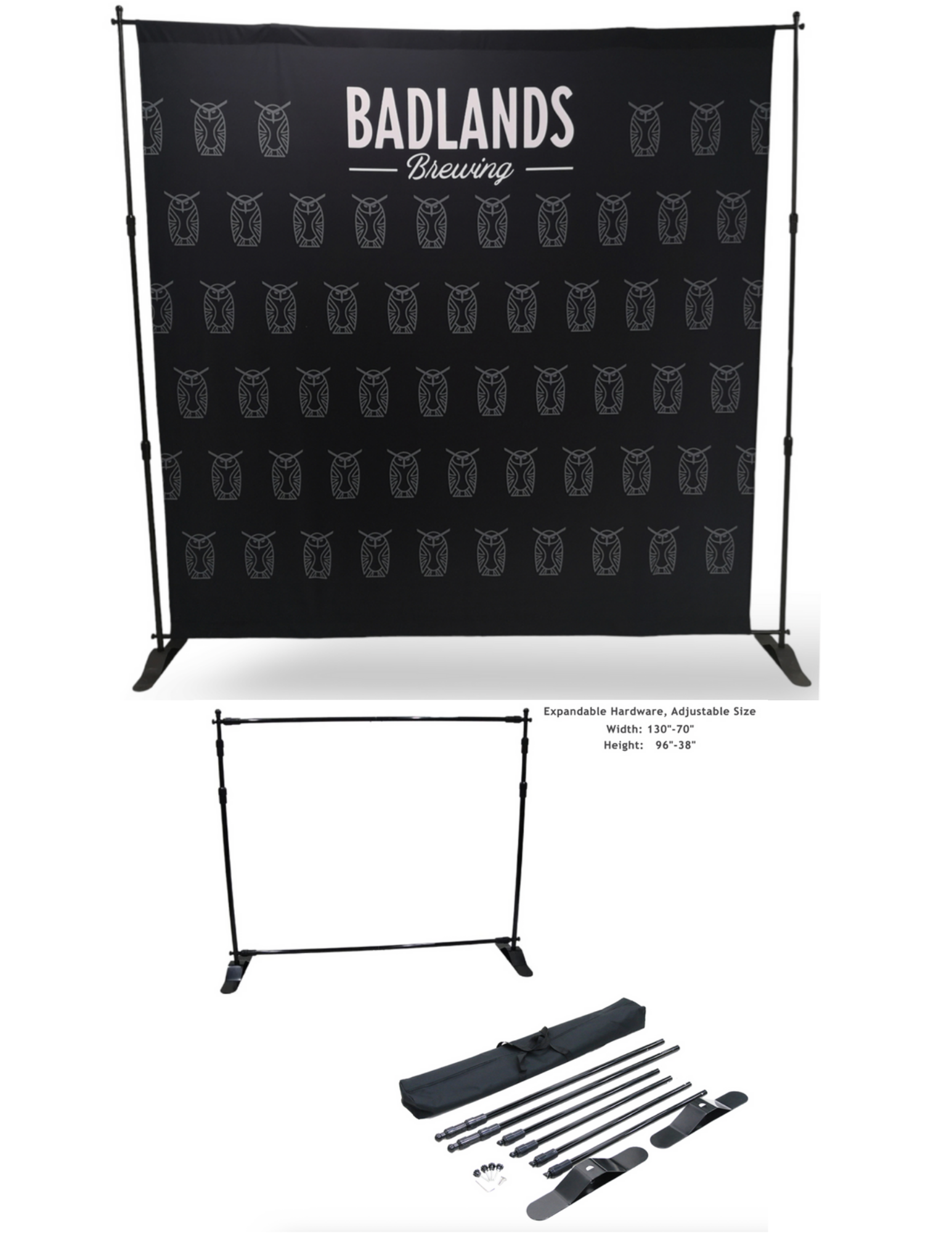 Adjustible Fabric Wall